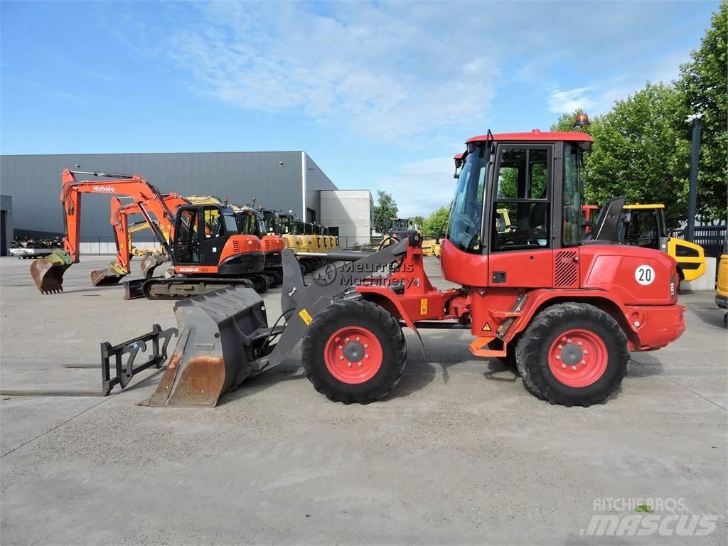 Volvo L35G + Fork-German Naudoti ratiniai krautuvai