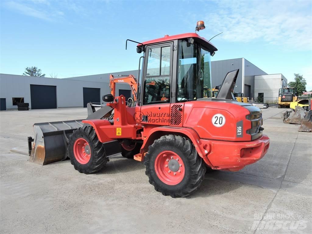 Volvo L35G + Fork-German Naudoti ratiniai krautuvai
