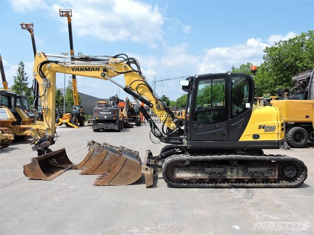 Yanmar SV120 Vikšriniai ekskavatoriai