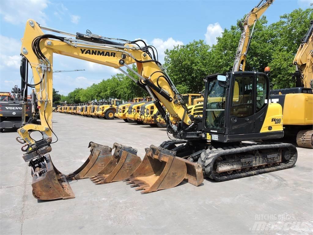 Yanmar SV120 Vikšriniai ekskavatoriai