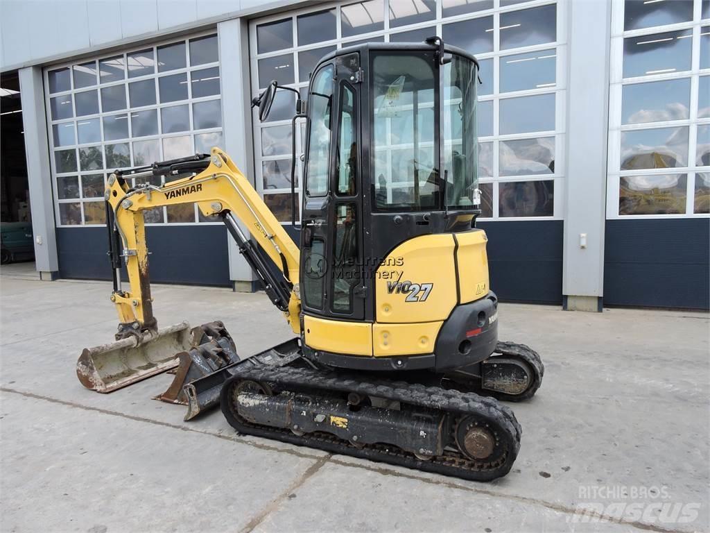 Yanmar VIO27-6 Statyba - Kita