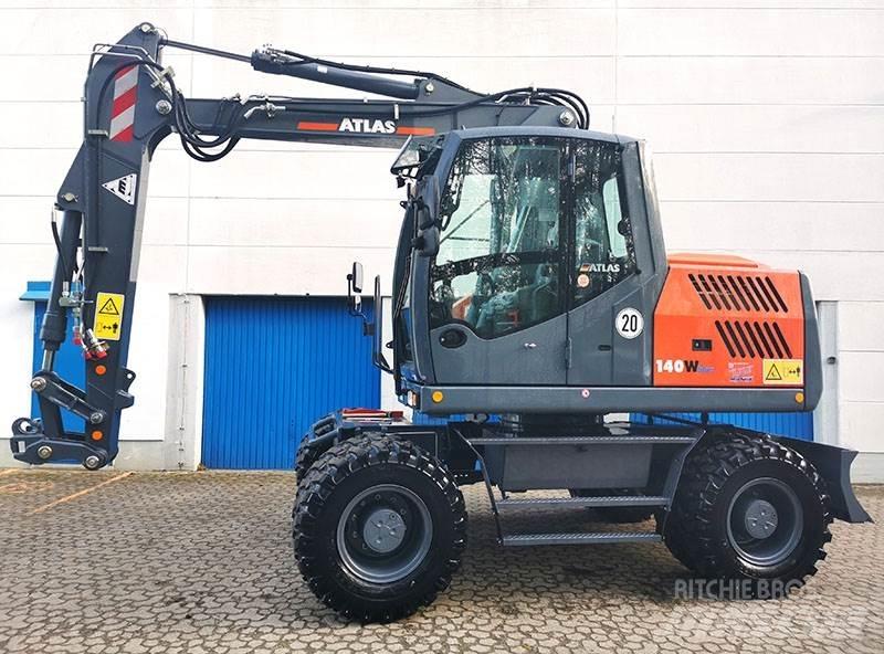 Atlas 140 W Ratiniai ekskavatoriai