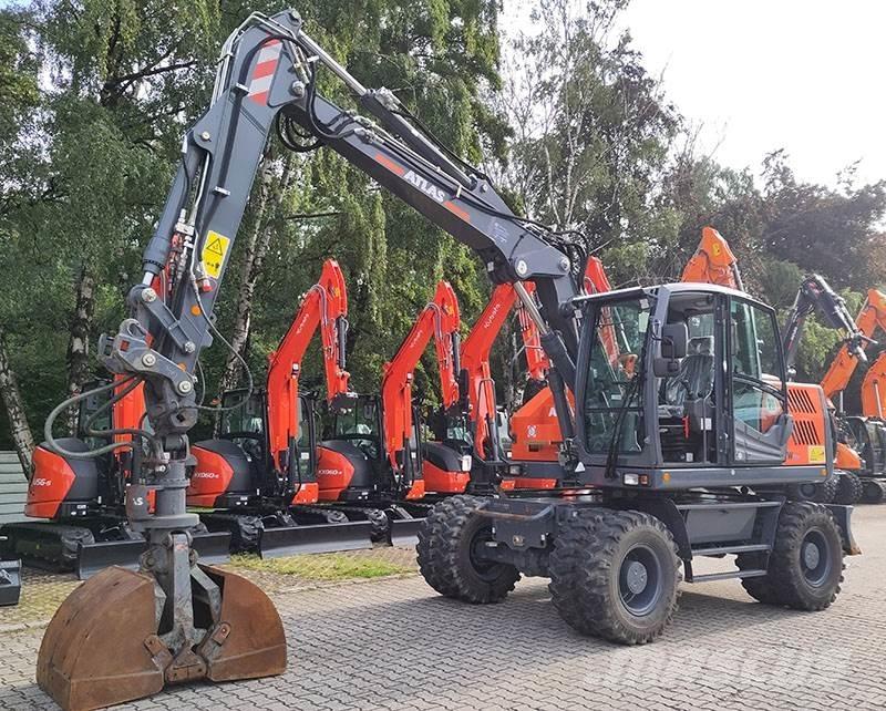 Atlas 140 W Ratiniai ekskavatoriai