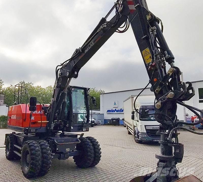 Atlas 140 W Ratiniai ekskavatoriai