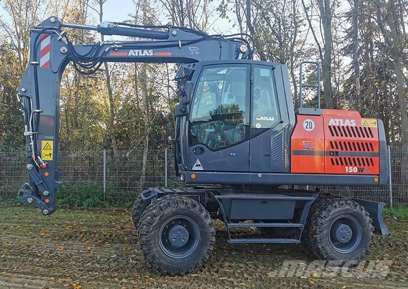 Atlas 150 W Ratiniai ekskavatoriai
