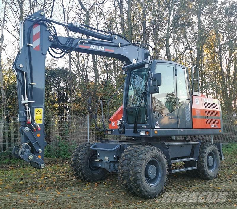 Atlas 150 W Ratiniai ekskavatoriai