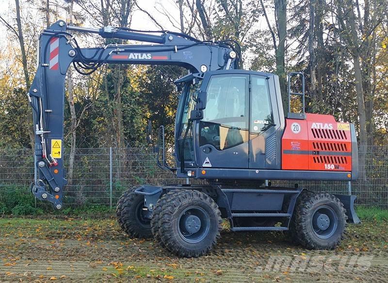 Atlas 150 W Ratiniai ekskavatoriai