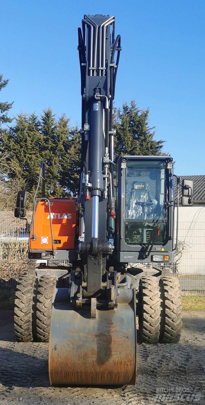 Atlas 150 W Ratiniai ekskavatoriai