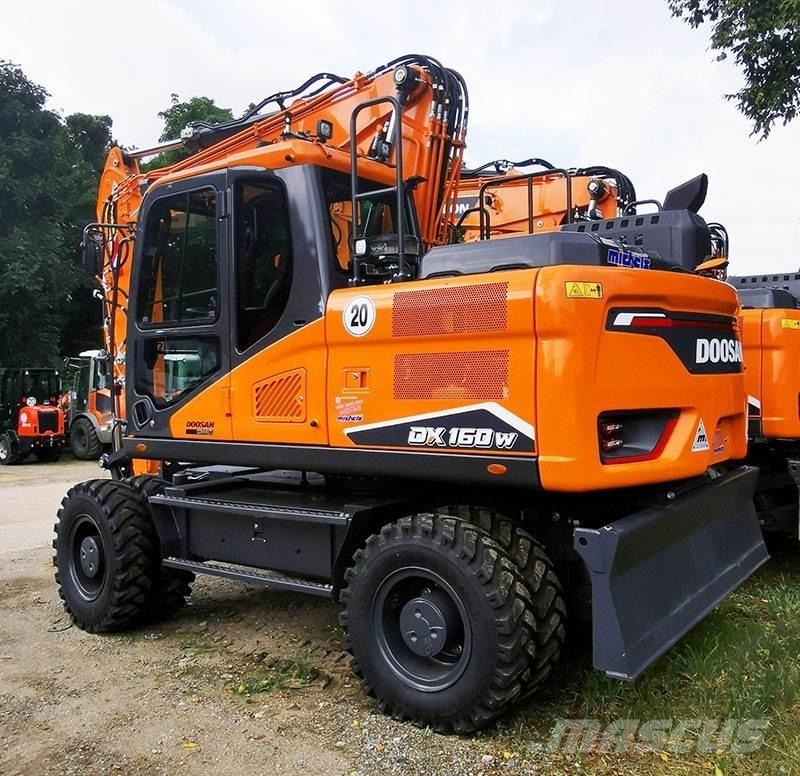 Doosan DX 160 W-7 Ratiniai ekskavatoriai