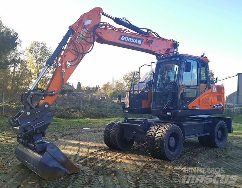 Doosan DX 165 WR-7 Ratiniai ekskavatoriai