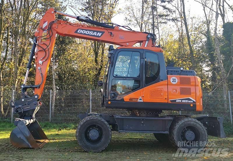 Doosan DX 165 WR-7 Ratiniai ekskavatoriai