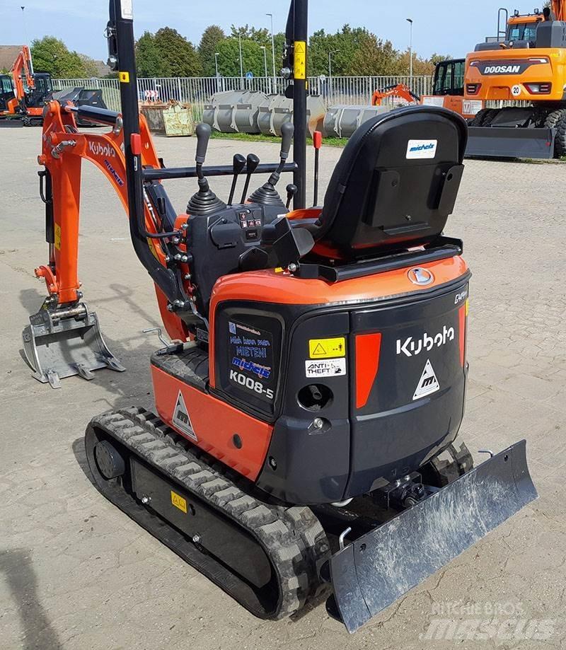 Kubota K 008-5 VHG Mini ekskavatoriai < 7 t