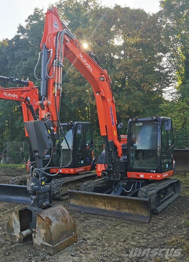 Kubota KX 085-5 GL Mini ekskavatoriai < 7 t