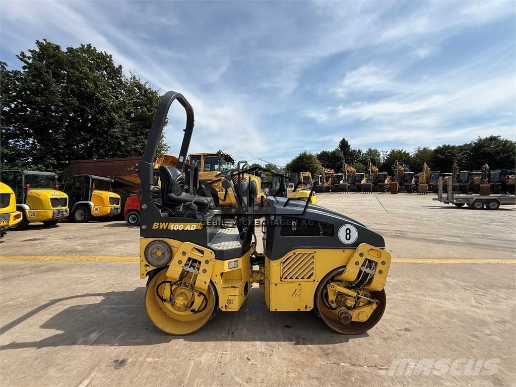 Bomag BW 100 AD-4 Porinių būgnų volai