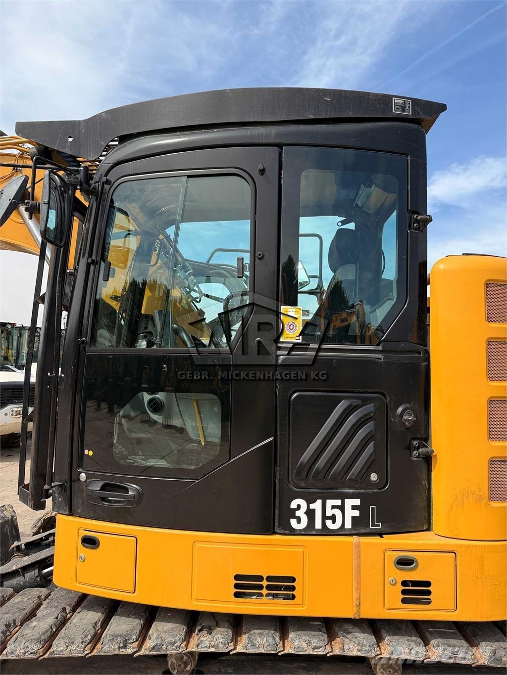 CAT 315F LCR Vikšriniai ekskavatoriai