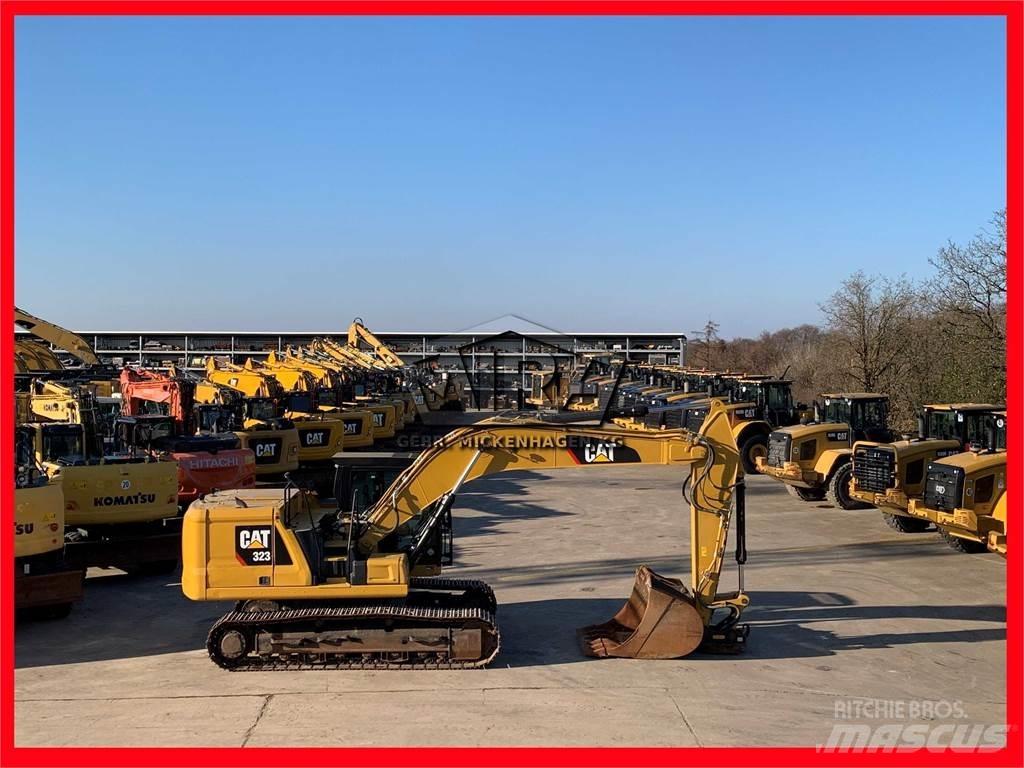 CAT 323 07A Vikšriniai ekskavatoriai