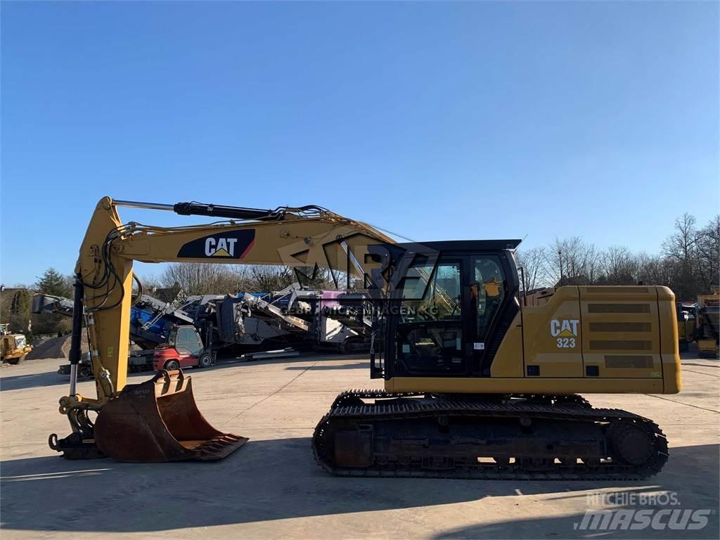 CAT 323 07A Vikšriniai ekskavatoriai