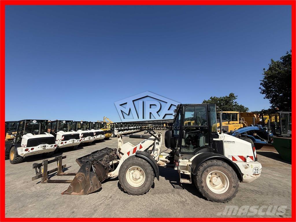 CAT 908 M Naudoti ratiniai krautuvai