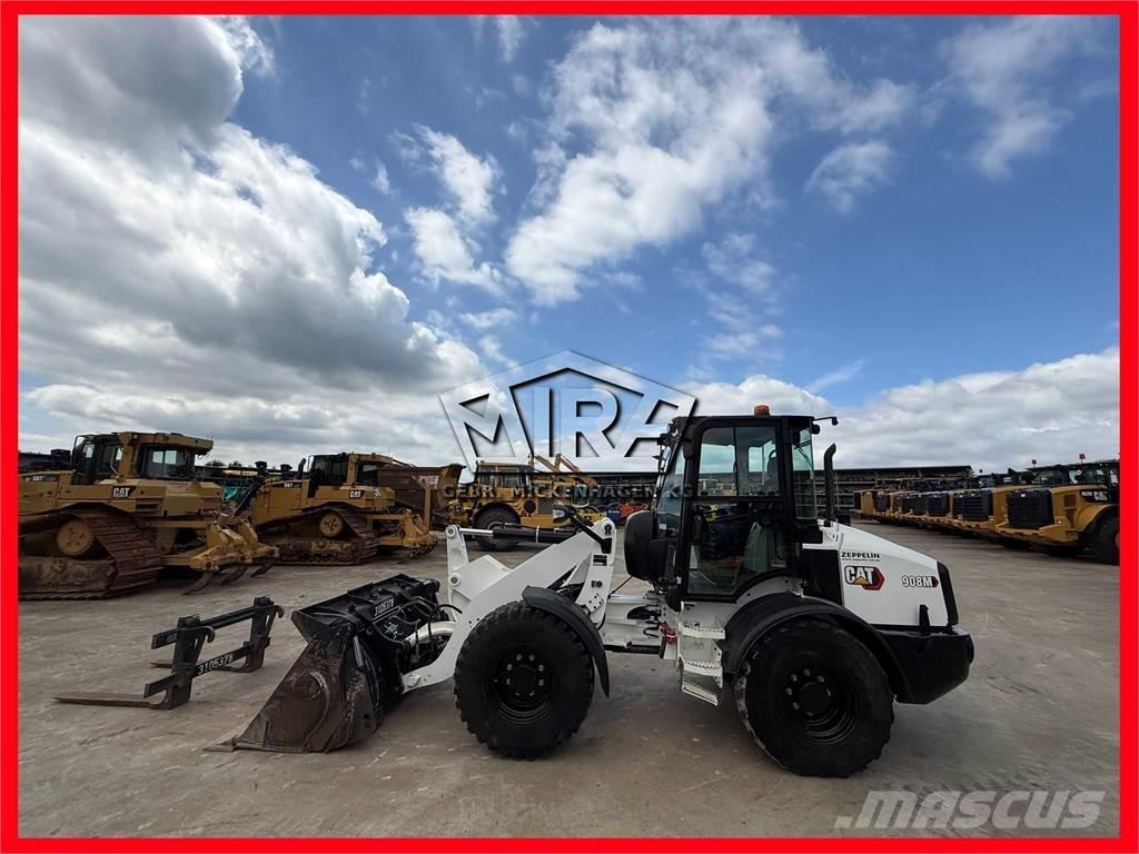 CAT 908 M Naudoti ratiniai krautuvai