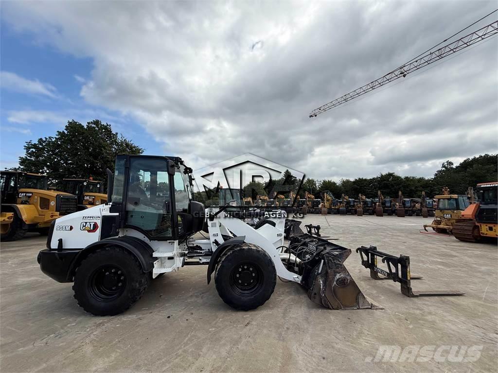 CAT 908 M Naudoti ratiniai krautuvai