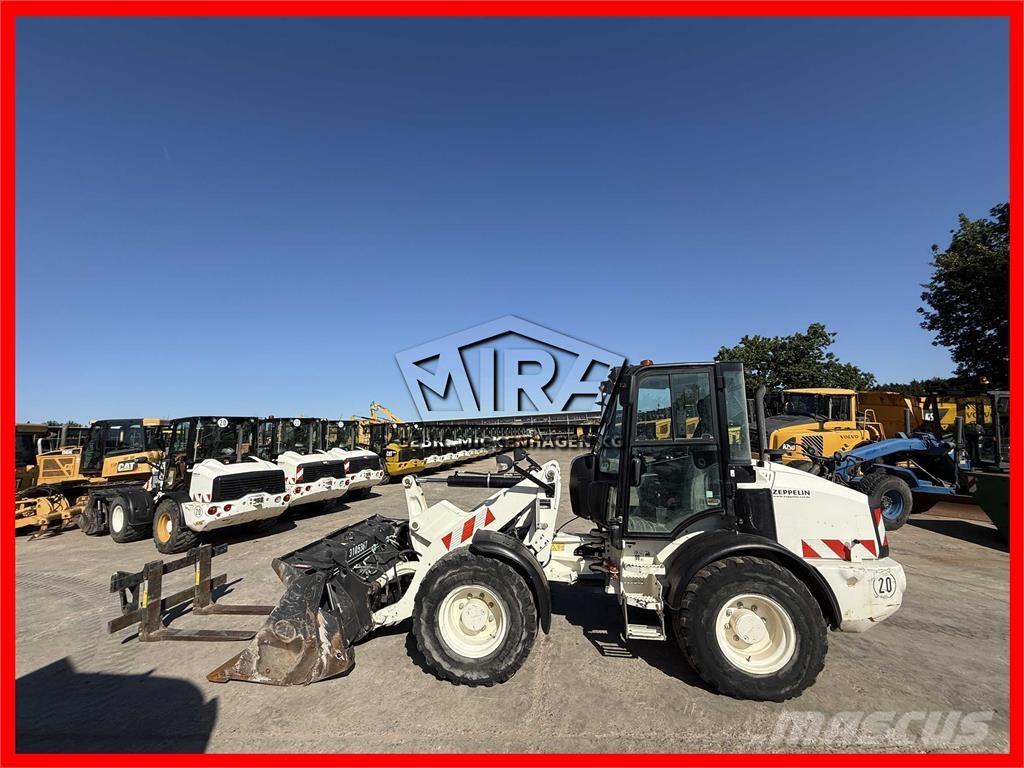 CAT 908 M Naudoti ratiniai krautuvai