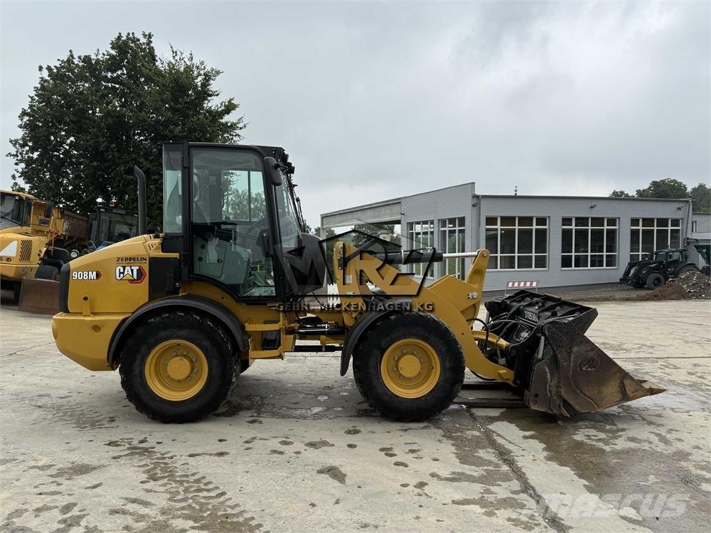 CAT 908M Naudoti ratiniai krautuvai