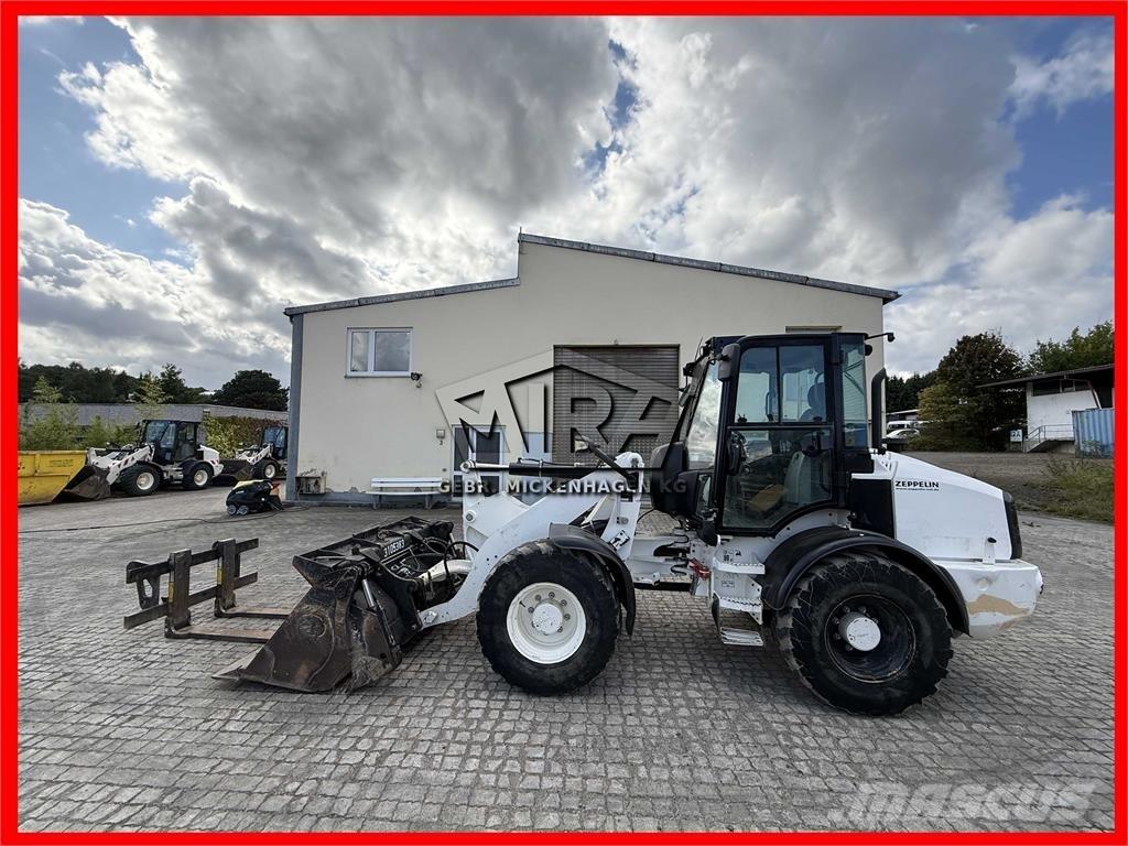 CAT 908M Naudoti ratiniai krautuvai