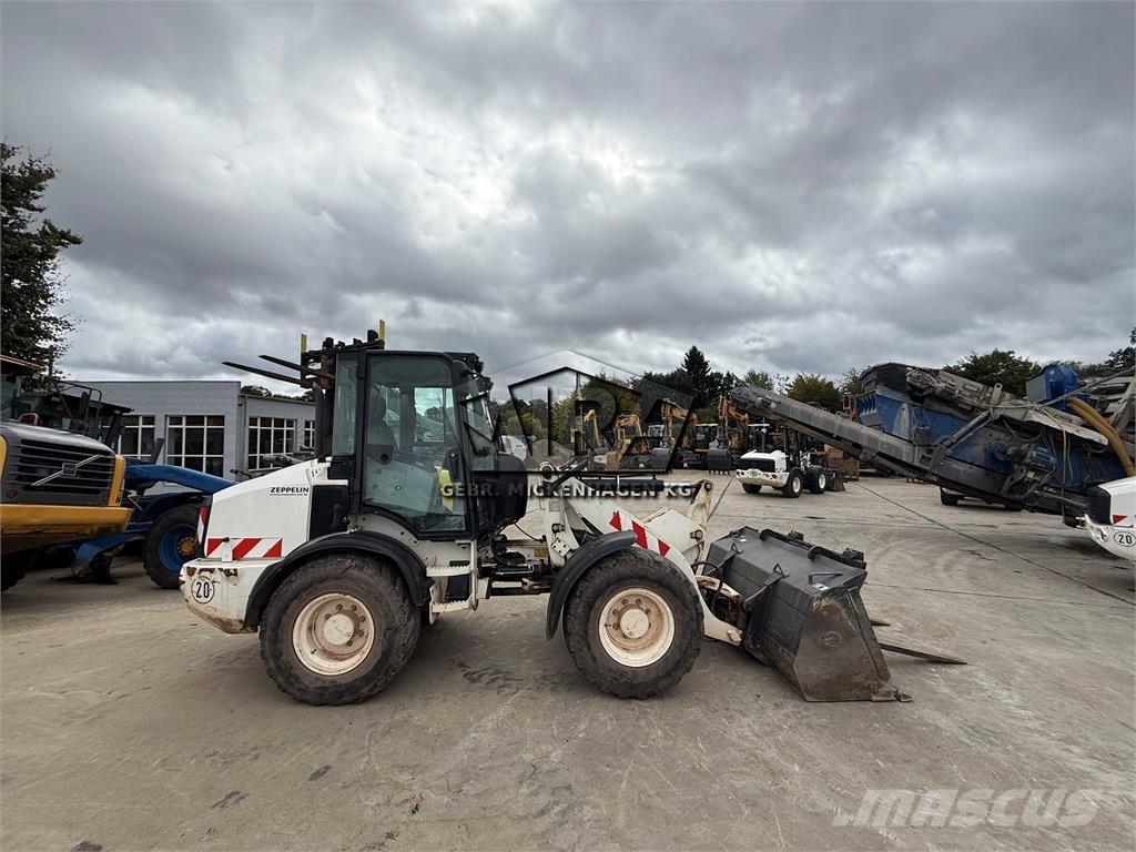 CAT 908M Naudoti ratiniai krautuvai