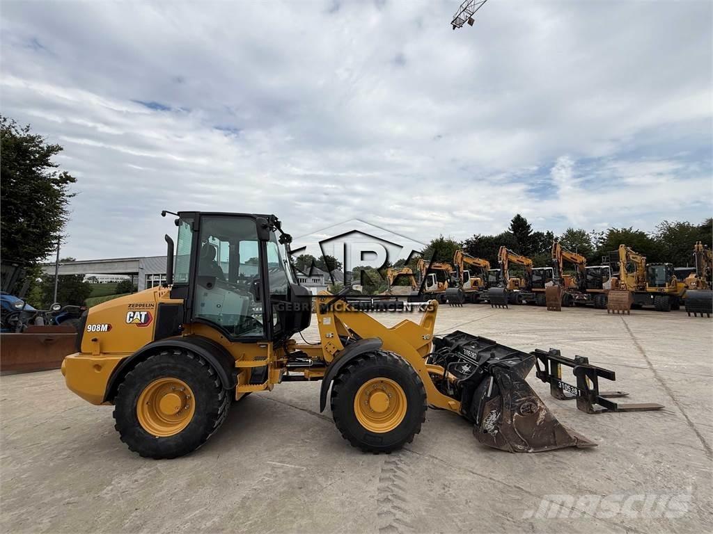 CAT 908M Naudoti ratiniai krautuvai