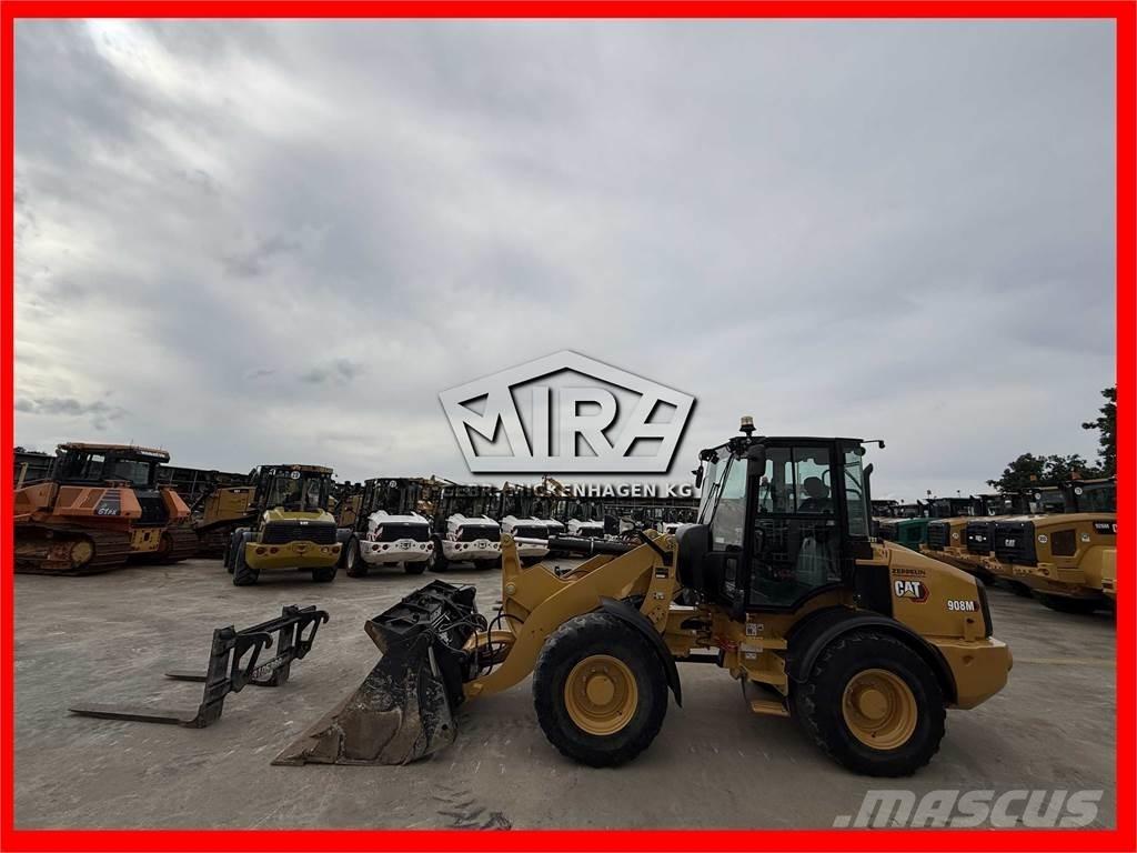 CAT 908M Naudoti ratiniai krautuvai