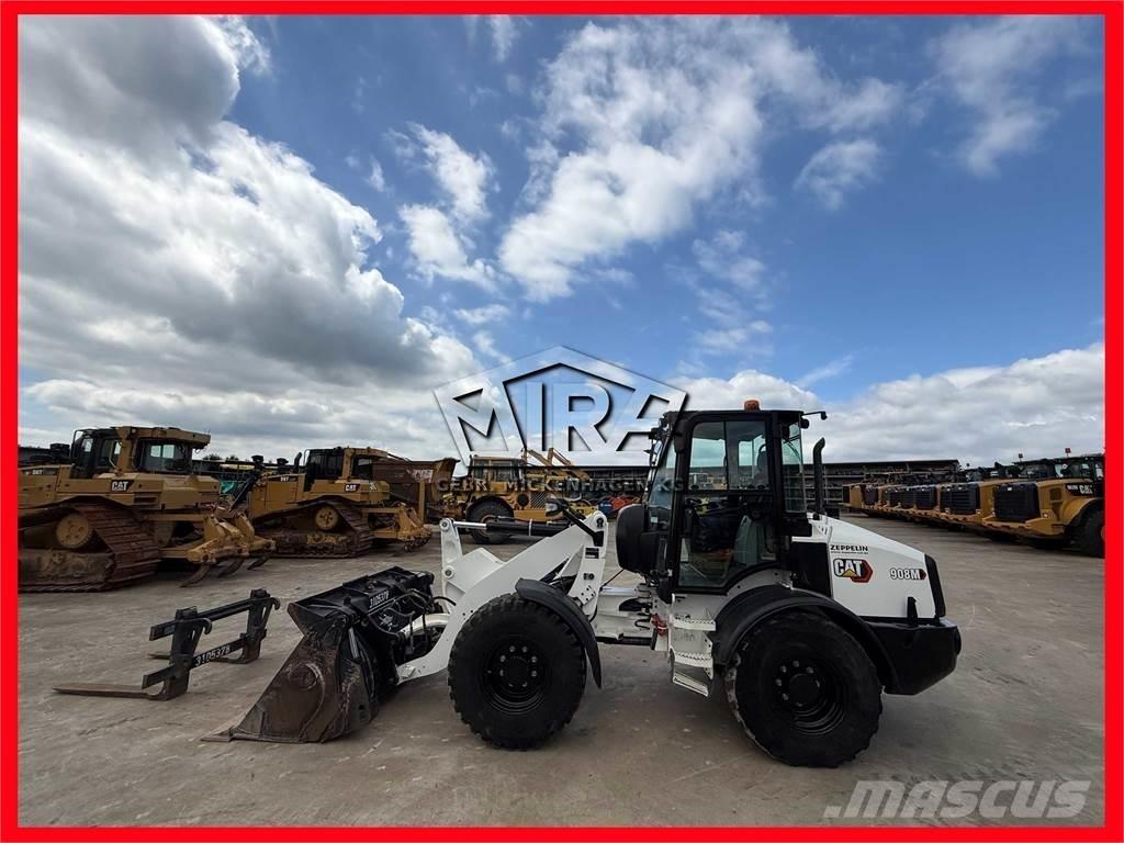 CAT 908M Naudoti ratiniai krautuvai