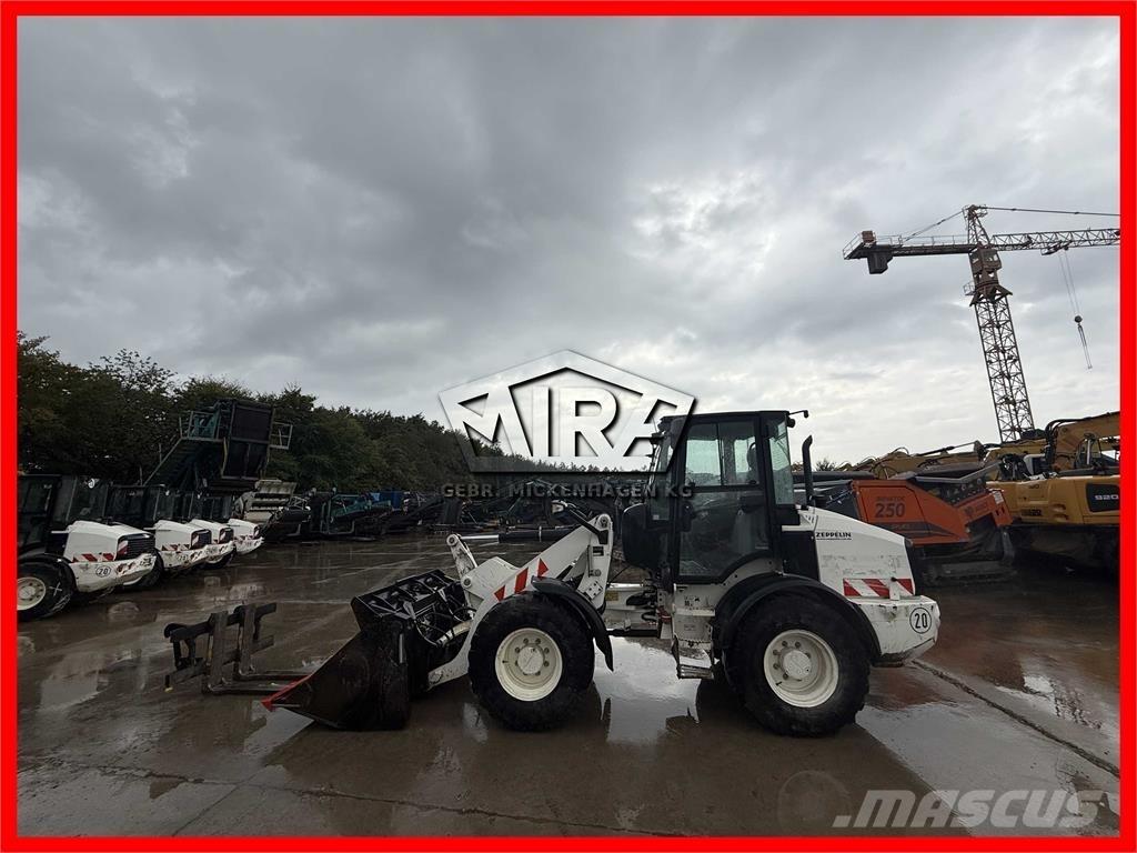 CAT 908M Naudoti ratiniai krautuvai