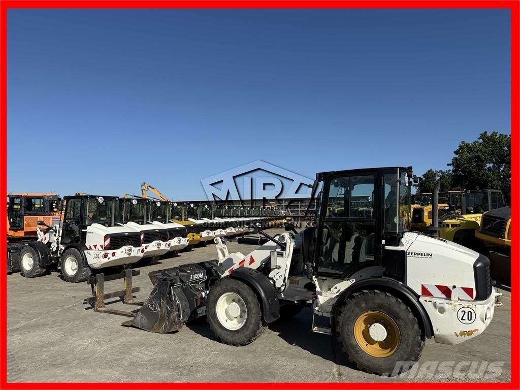 CAT 908M Naudoti ratiniai krautuvai