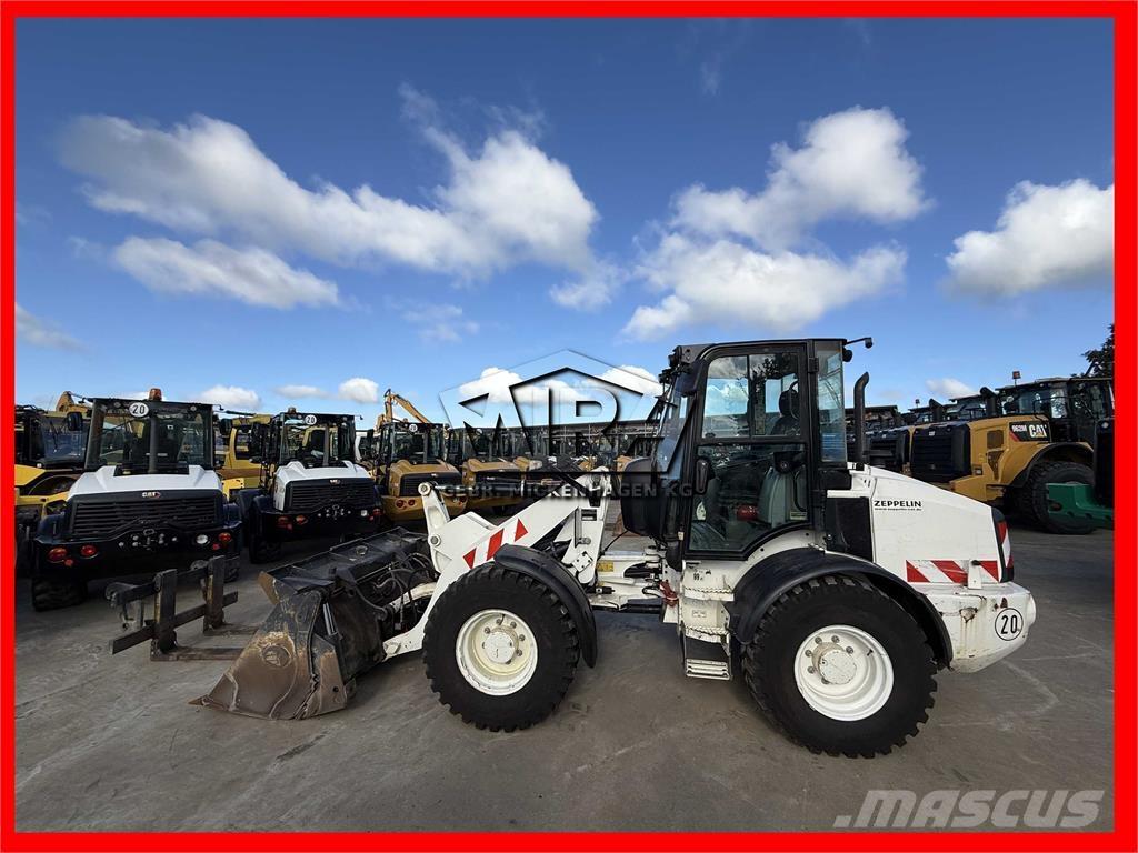 CAT 908M Naudoti ratiniai krautuvai