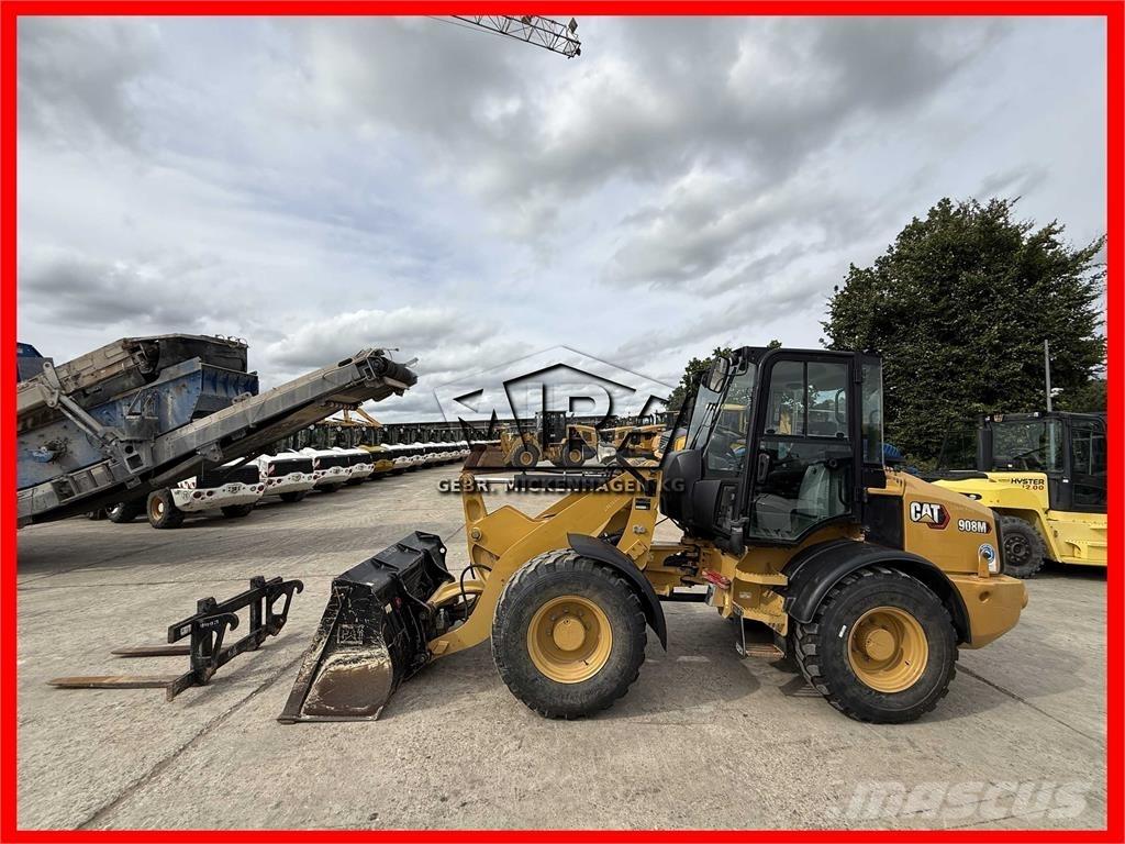 CAT 908M Naudoti ratiniai krautuvai