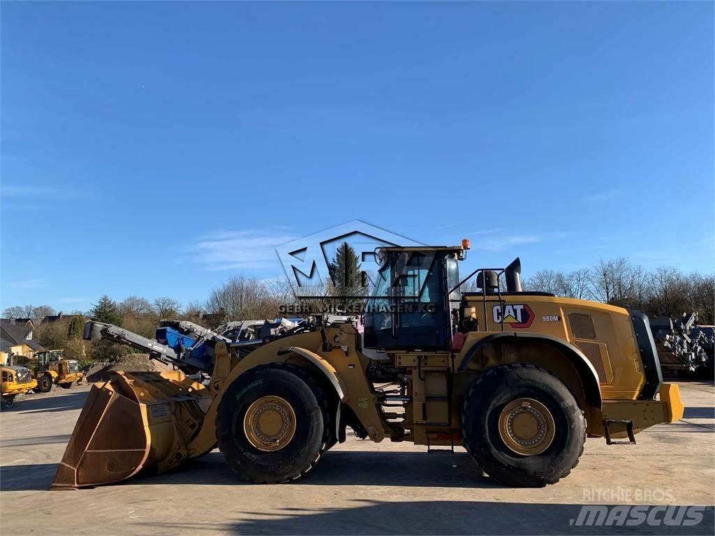 CAT 980M Naudoti ratiniai krautuvai