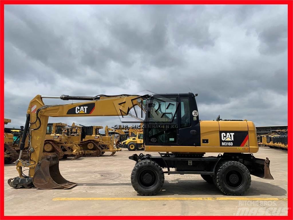 CAT M 316D Ratiniai ekskavatoriai
