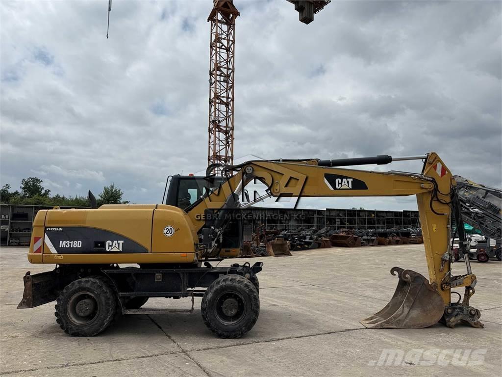 CAT M 318 D Ratiniai ekskavatoriai