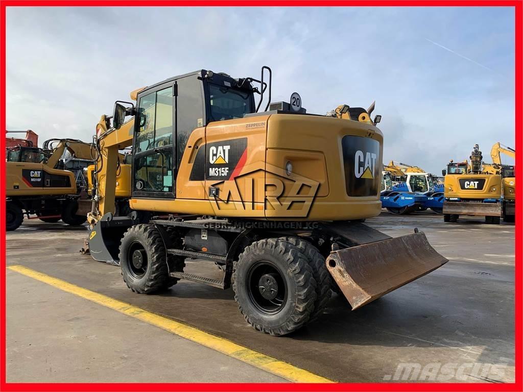 CAT M315 F Ratiniai ekskavatoriai