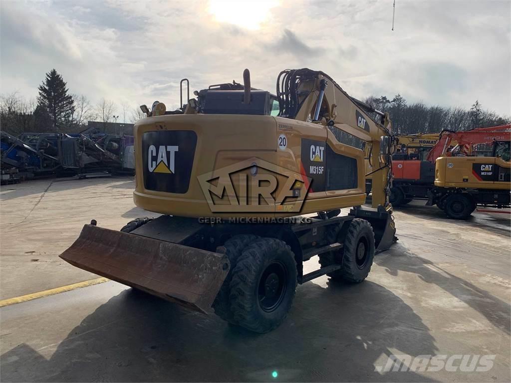 CAT M315 F Ratiniai ekskavatoriai