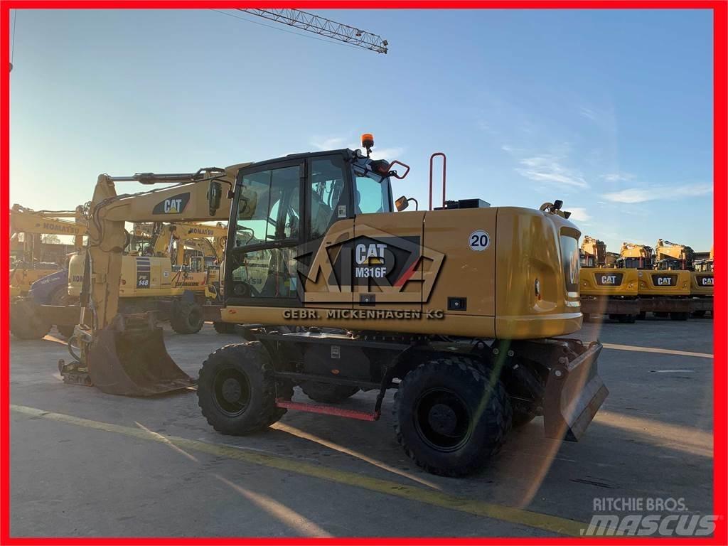 CAT M316 F Ratiniai ekskavatoriai