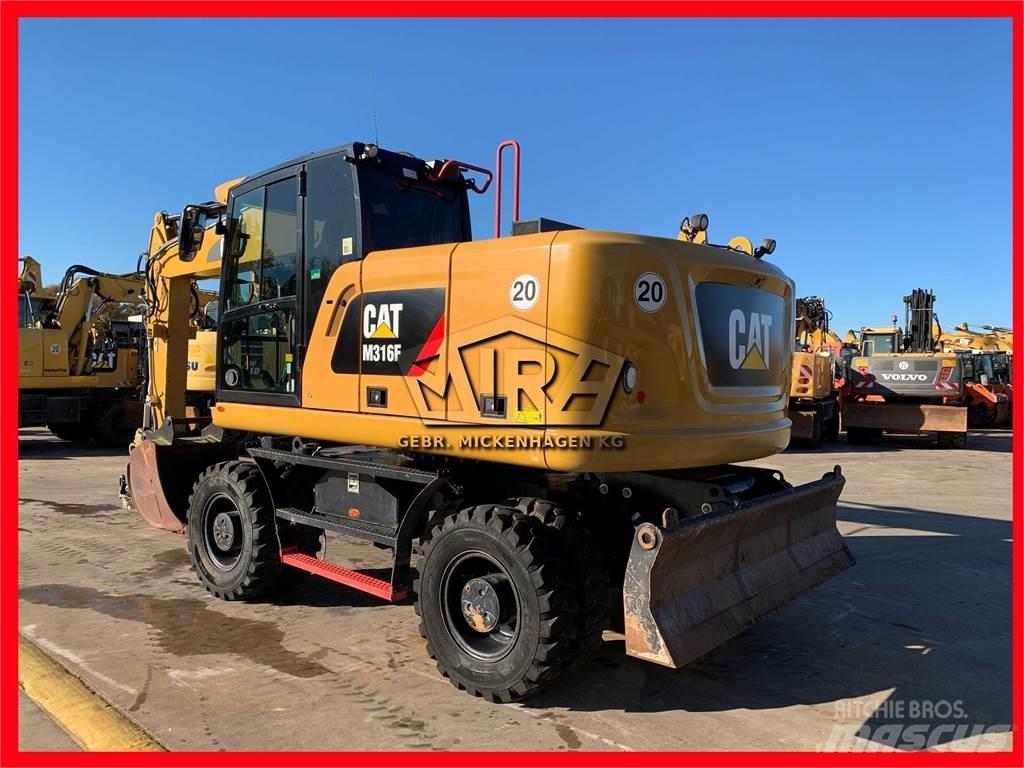 CAT M316 F Ratiniai ekskavatoriai