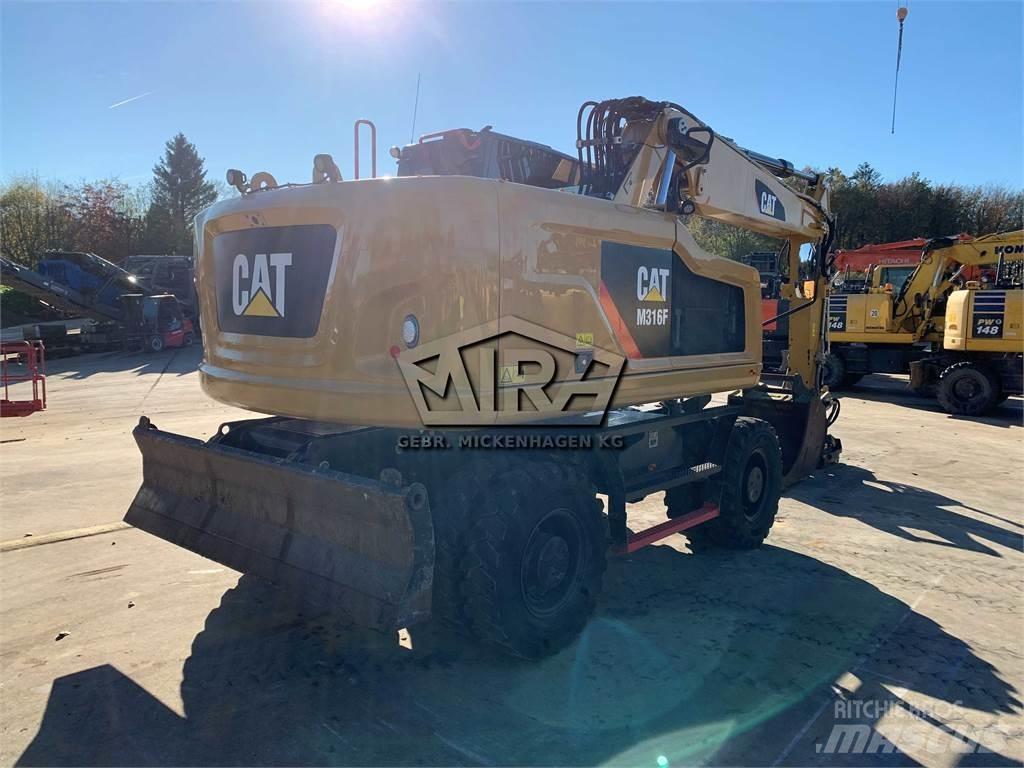 CAT M316 F Ratiniai ekskavatoriai