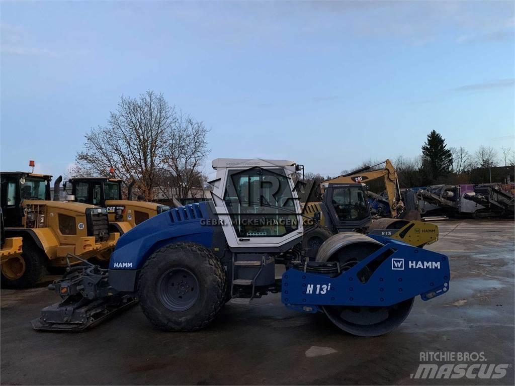 Hamm H 13i + Platten Vieno būgno volai