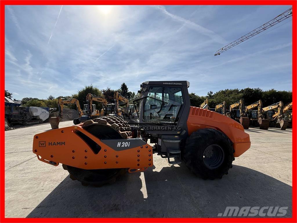 Hamm H20i P Vieno būgno volai