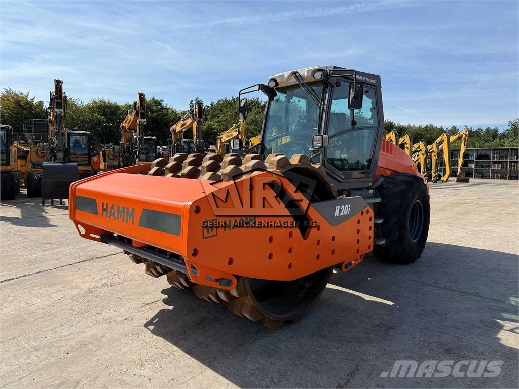 Hamm H20i P Vieno būgno volai