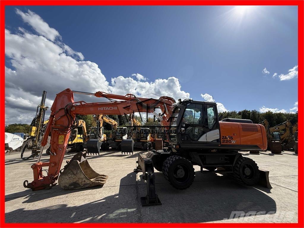 Hitachi ZX 220W-6 Ratiniai ekskavatoriai