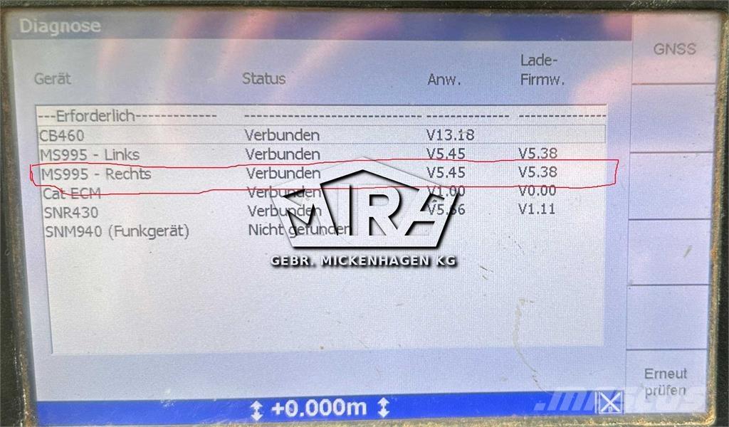 Trimble MS995 Statyba - Kita