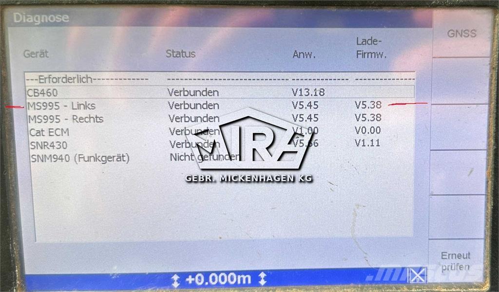 Trimble MS995 Statyba - Kita