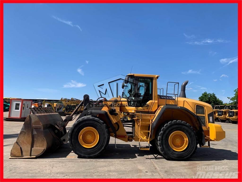 Volvo L 180 G Naudoti ratiniai krautuvai
